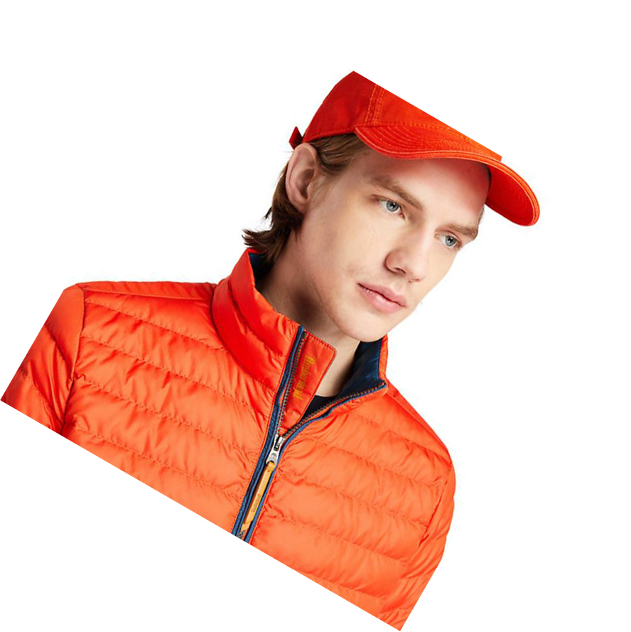 Chaquetas Timberland Axis Peak Impermeables Quilted-Híbrido Hombre Naranjas | ES-BYTXE41