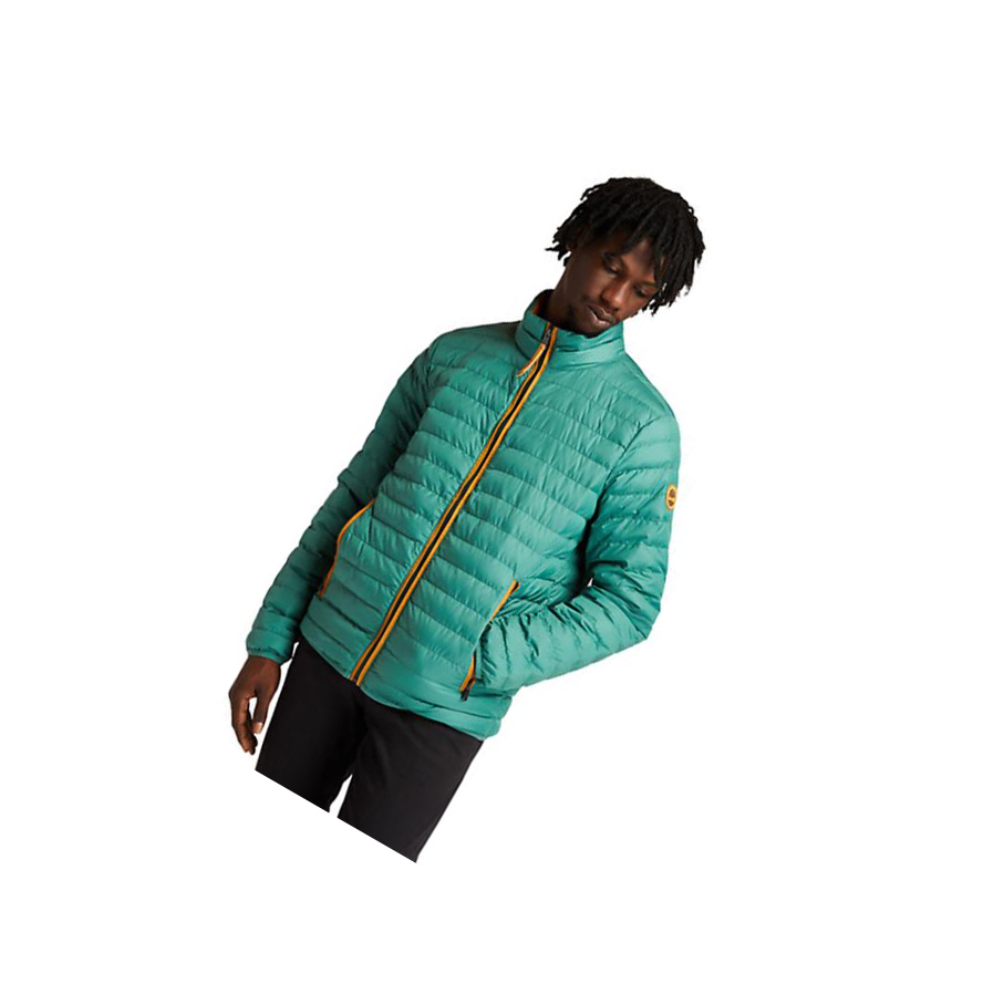 Chaquetas Timberland Axis Peak Impermeables Quilted-Híbrido Hombre Verde | ES-VLQFA59