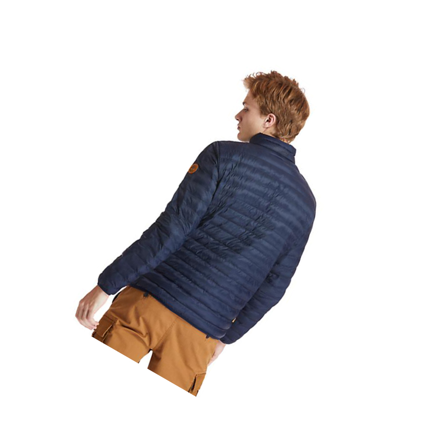 Chaquetas Timberland Axis Peak Packaway Quilted-Híbrido Hombre Azul Marino | ES-HTRLX57