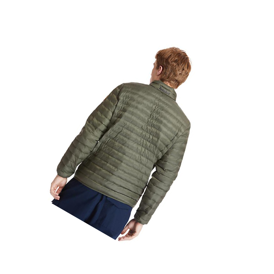 Chaquetas Timberland Axis Peak Packaway Quilted-Híbrido Hombre Verde | ES-TNJGY58