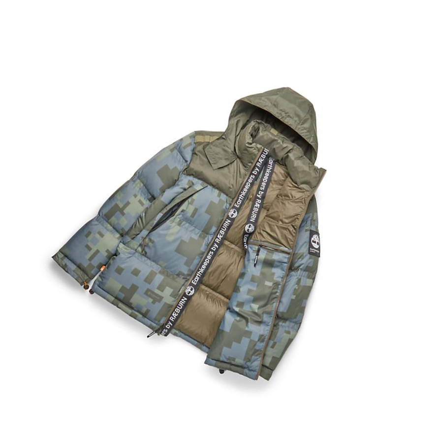 Chaquetas Timberland Earthkeepers® by Raeburn All Gender Puffer Hombre Verde Camuflaje | ES-HJUOI40