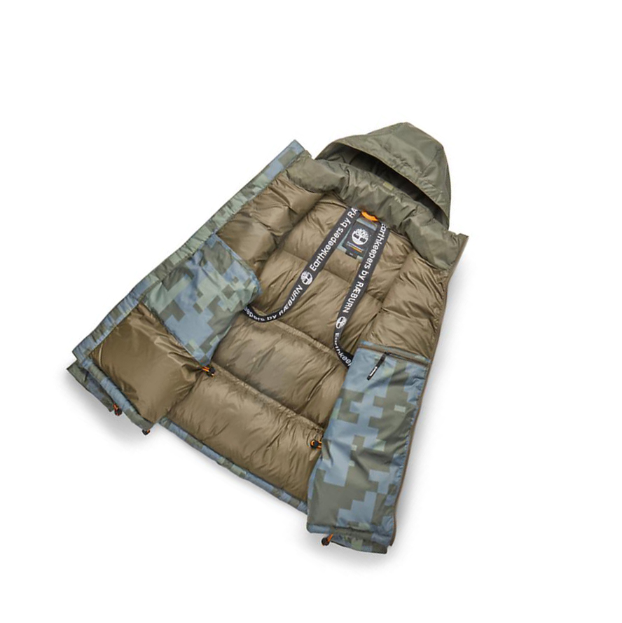 Chaquetas Timberland Earthkeepers® by Raeburn All Gender Puffer Hombre Verde Camuflaje | ES-HJUOI40