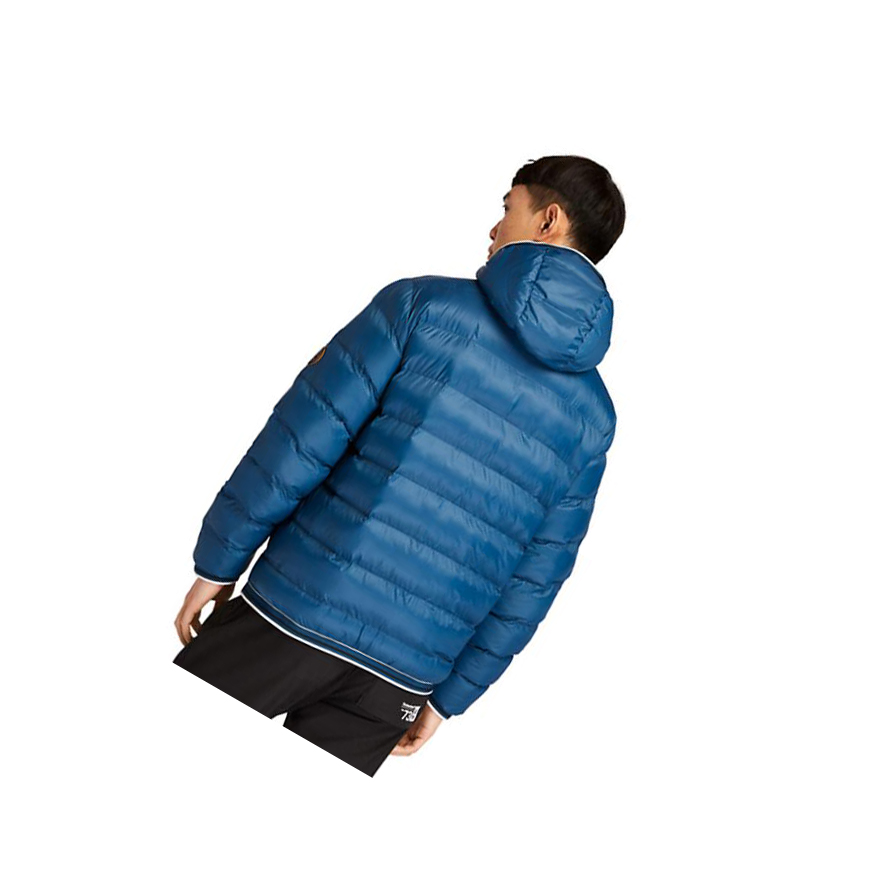 Chaquetas Timberland Garfield Encapuchado Puffer Hombre Azules | ES-DKNIA14