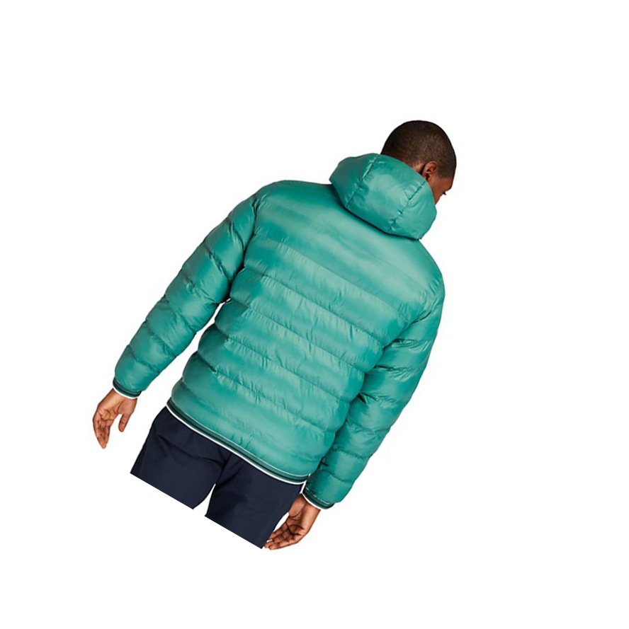 Chaquetas Timberland Garfield Encapuchado Puffer Hombre Verde | ES-YDEZO14