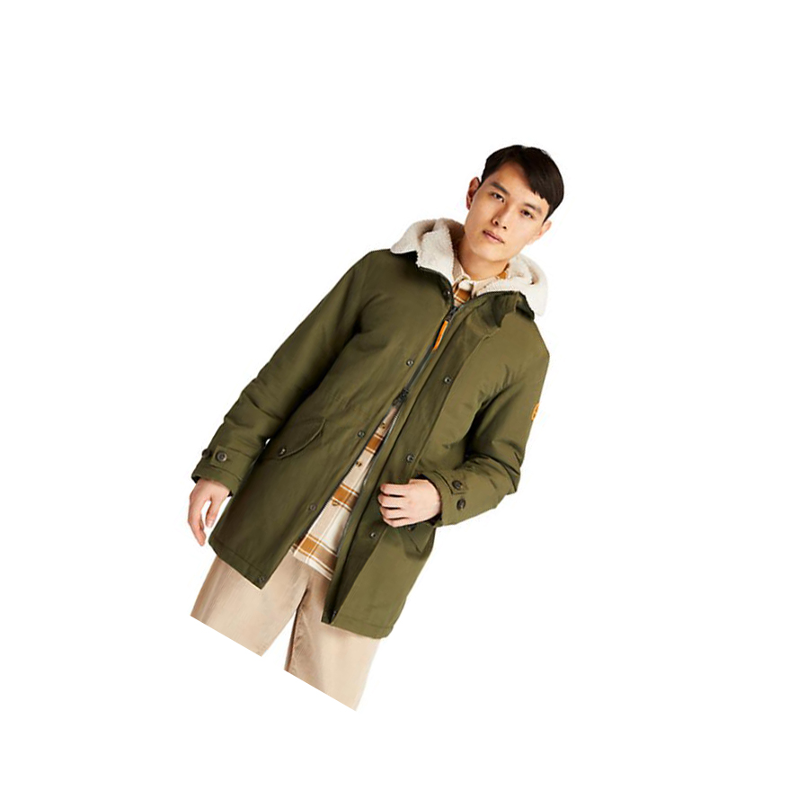 Chaquetas Timberland Mount Kelsey Fishtail Parka Hombre Verde Oscuro | ES-KURNC68