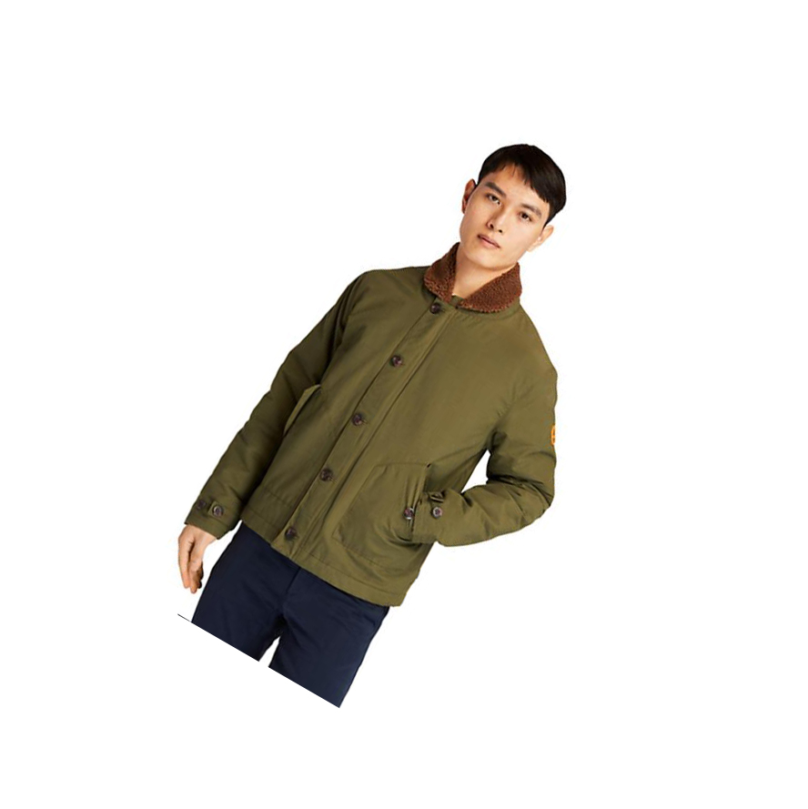 Chaquetas Timberland Mount Kelsey N1 Deck Hombre Verde Oscuro | ES-WZRUX01