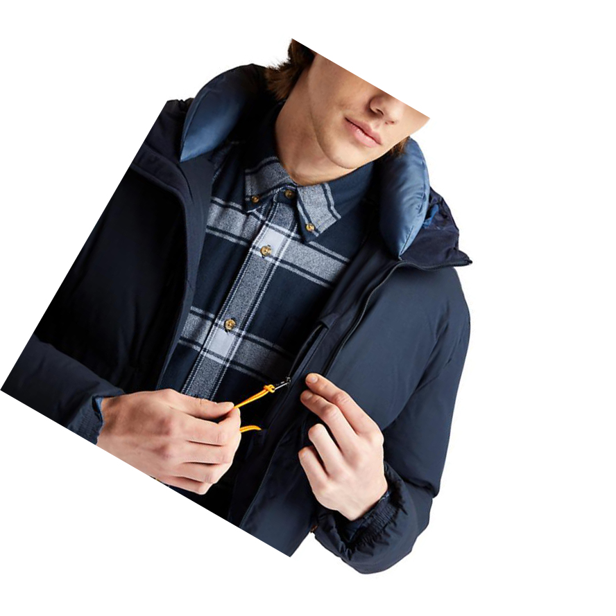 Chaquetas Timberland Neo Summit Invierno Quilted-Híbrido Hombre Azul Marino | ES-PITHG63