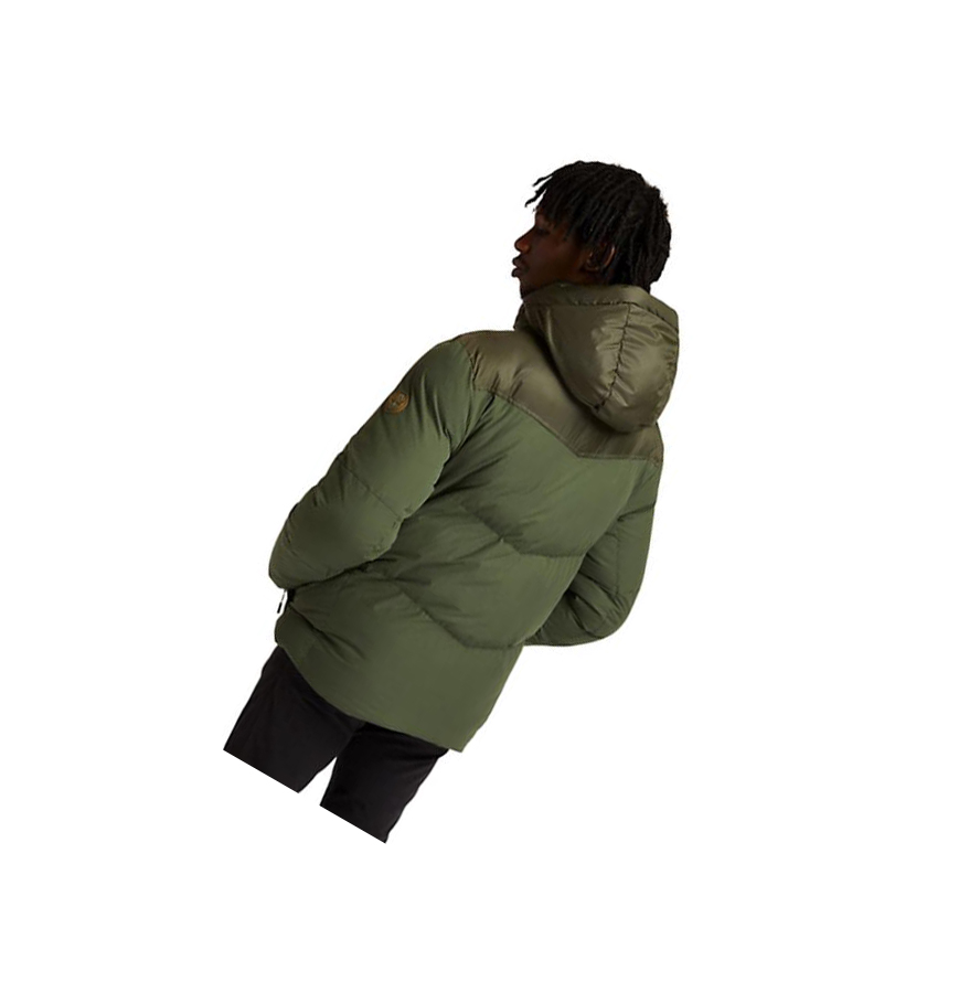 Chaquetas Timberland Neo Summit Invierno Quilted-Híbrido Hombre Verde Oscuro | ES-TZIRH65