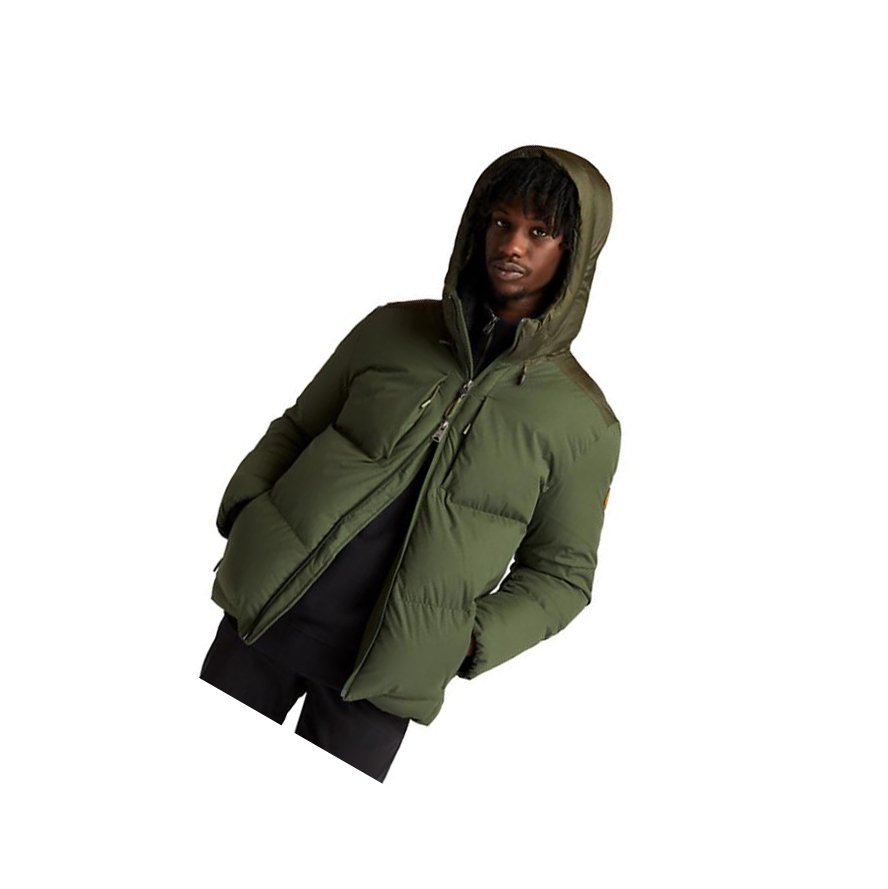 Chaquetas Timberland Neo Summit Invierno Quilted-Híbrido Hombre Verde Oscuro | ES-TZIRH65