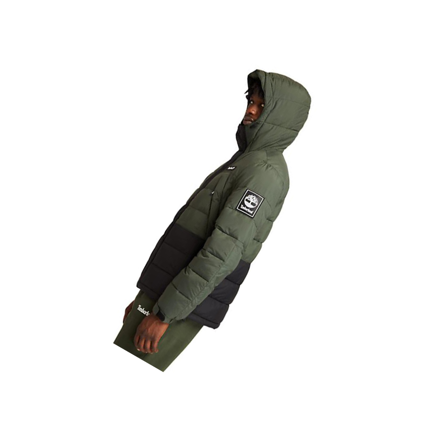 Chaquetas Timberland Outdoor Archive Puffer Quilted-Híbrido Hombre Verde | ES-DBPKX56