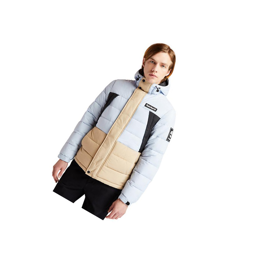 Chaquetas Timberland Outdoor Archive Puffer Quilted-Híbrido Hombre Azules Claro | ES-VLBOZ31