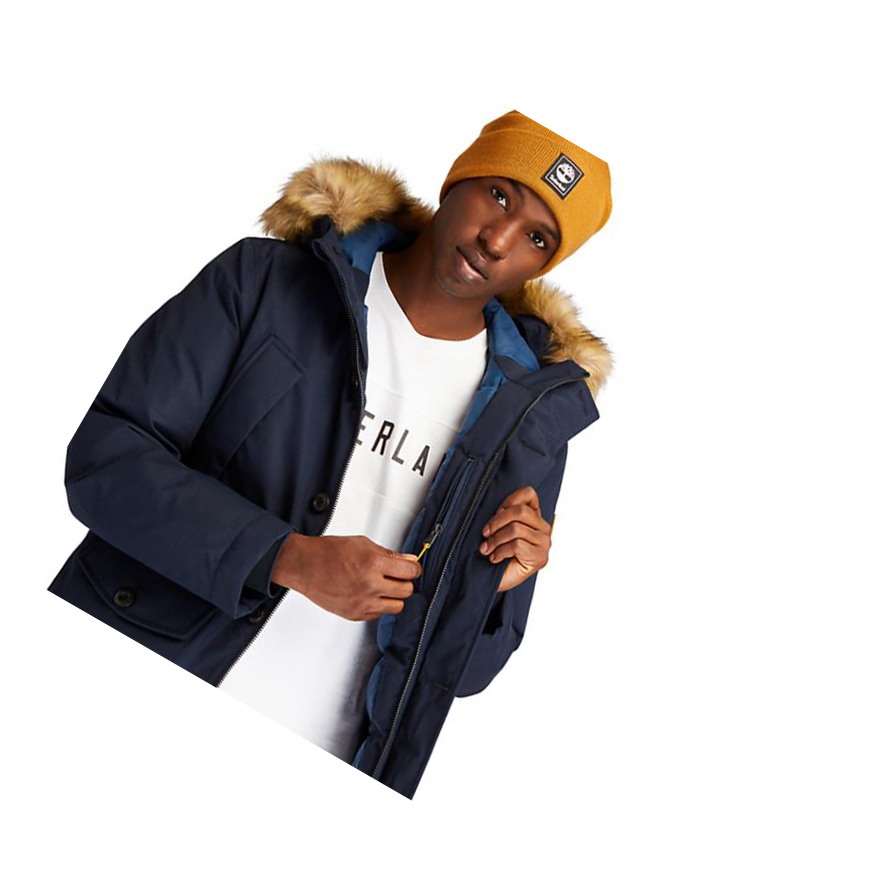 Chaquetas Timberland Scar Ridge Parka Hombre Azul Marino | ES-HXNVY47