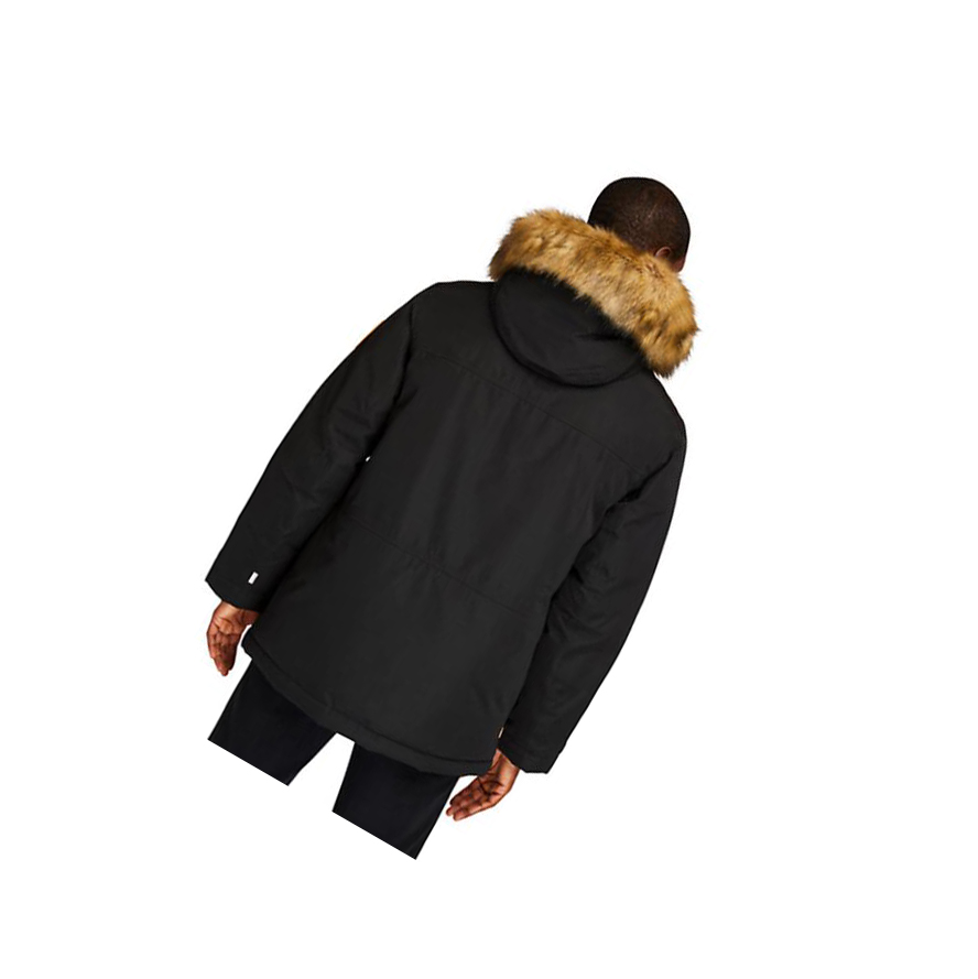 Chaquetas Timberland Scar Ridge Parka Hombre Negras | ES-UZCTL01