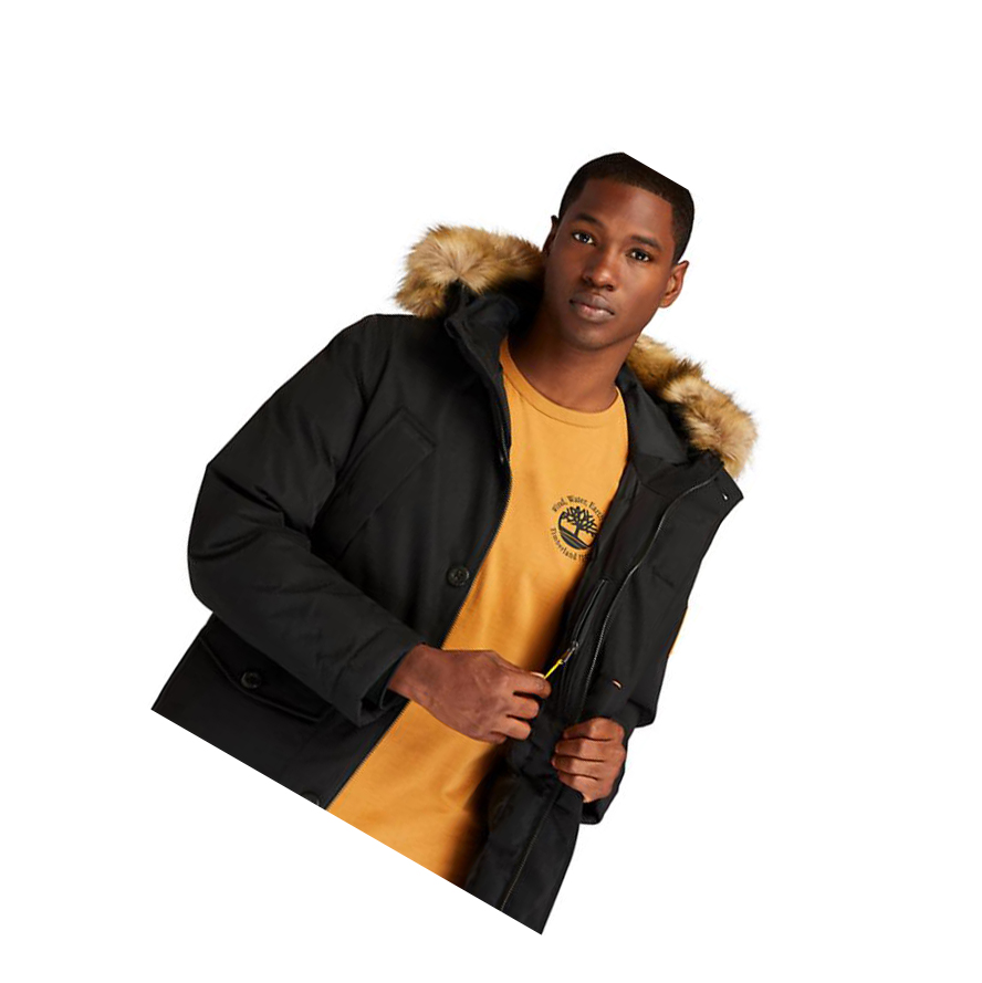 Chaquetas Timberland Scar Ridge Parka Hombre Negras | ES-UZCTL01