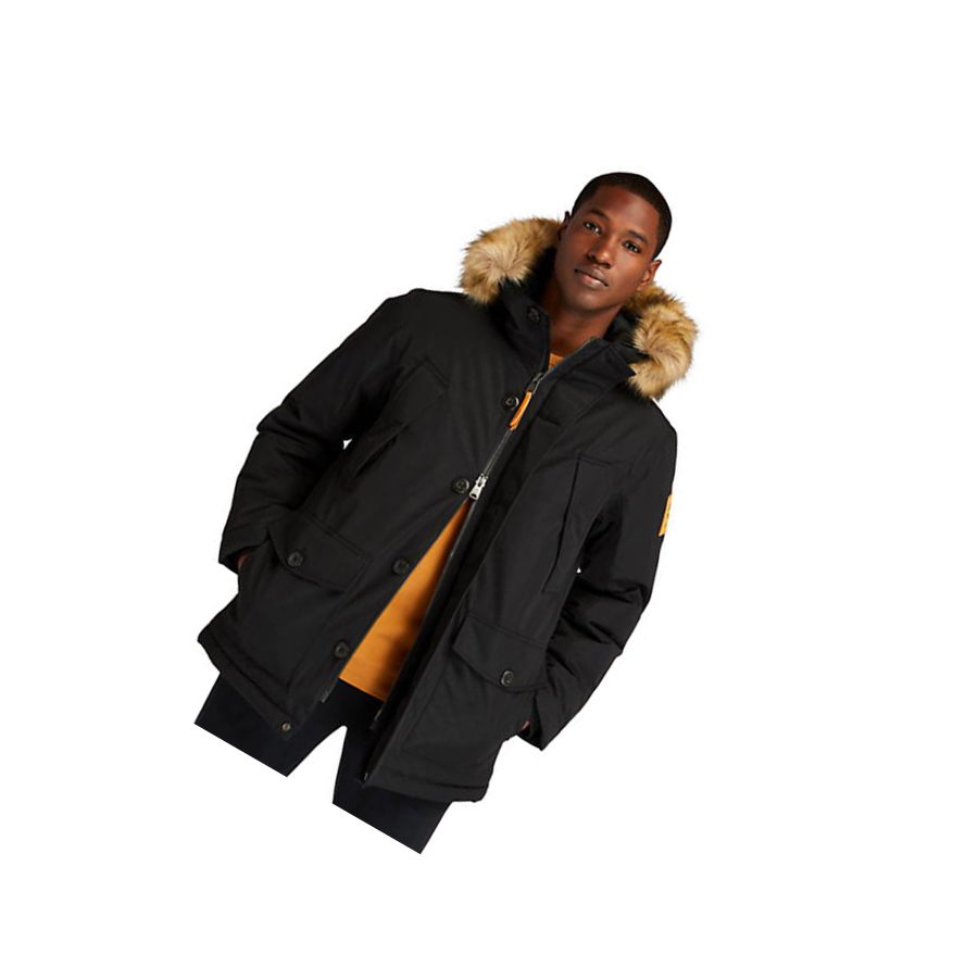 Chaquetas Timberland Scar Ridge Parka Hombre Negras | ES-UZCTL01