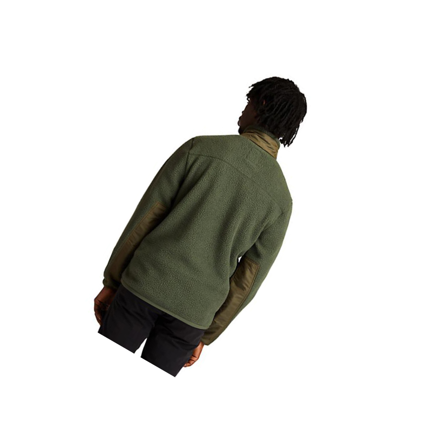 Chaquetas Timberland Sherpa Fleece Hombre Verde Oscuro | ES-YLXQT93