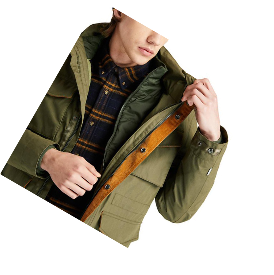 Chaquetas Timberland Snowdon Peak 3-in-1 M65 Hombre Verde | ES-QGTIH81