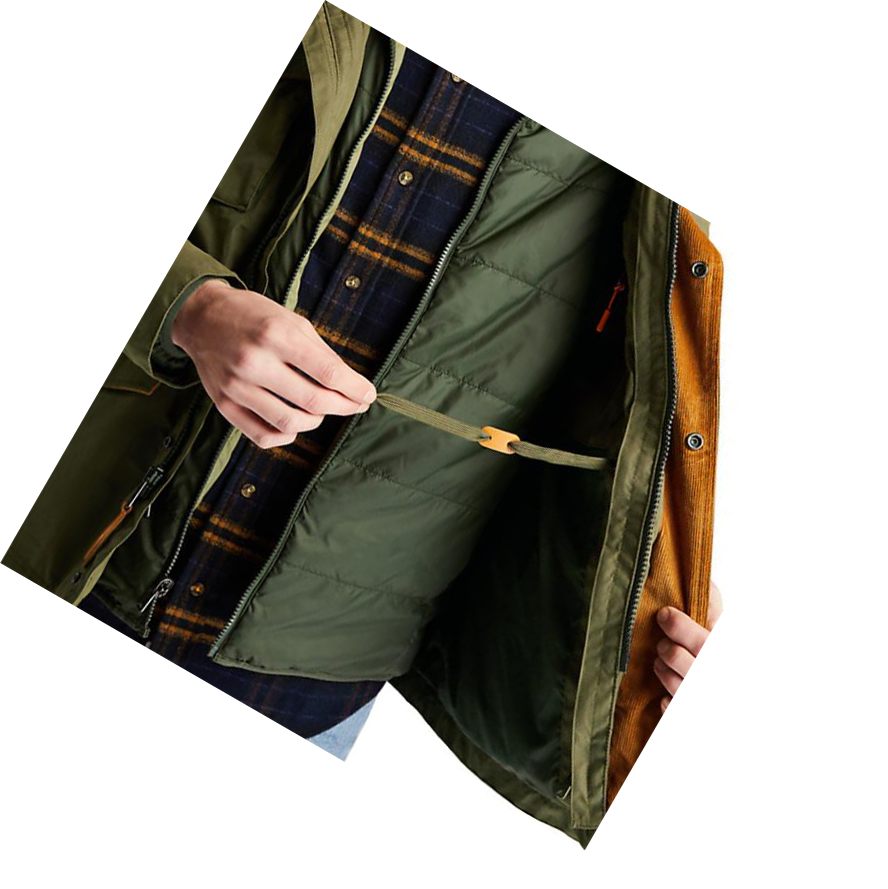 Chaquetas Timberland Snowdon Peak 3-in-1 M65 Hombre Verde | ES-QGTIH81