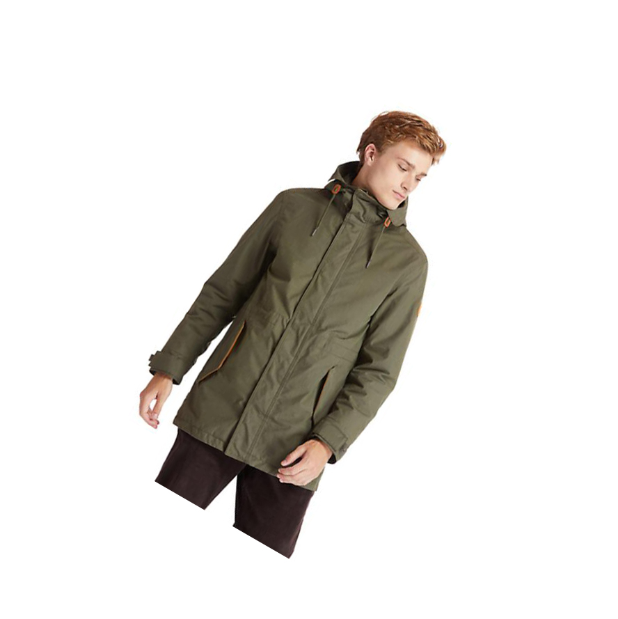 Chaquetas Timberland Snowdon Peak 3-in-1 Impermeables Parka Hombre Verde | ES-TQLUC27