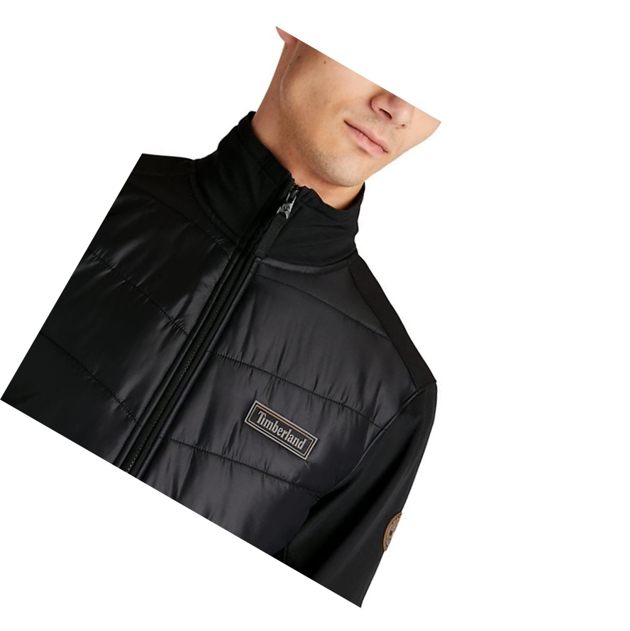 Chaquetas Timberland Soft-Shell Quilted-Híbrido Hombre Negras | ES-GUFBT61