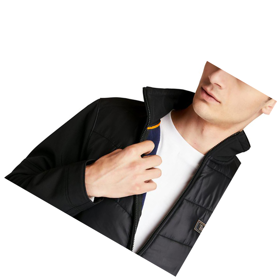 Chaquetas Timberland Soft-Shell Quilted-Híbrido Hombre Negras | ES-GUFBT61