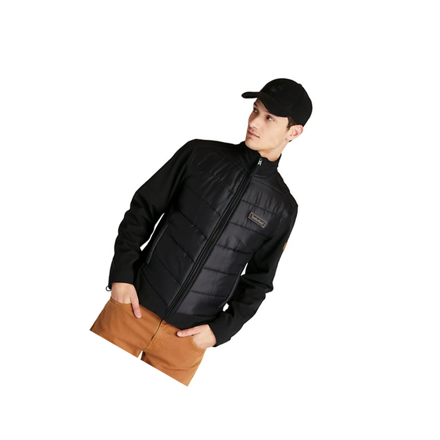 Chaquetas Timberland Soft-Shell Quilted-Híbrido Hombre Negras | ES-GUFBT61