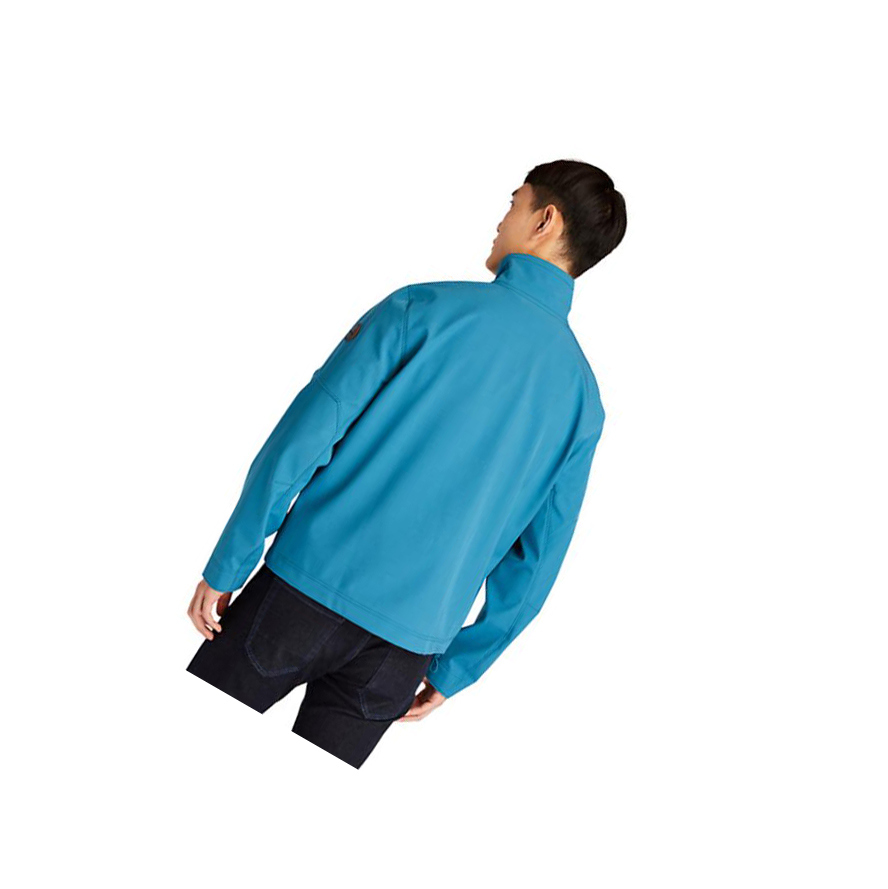 Chaquetas Timberland Soft-Shell Quilted-Híbrido Hombre Teal | ES-PCZDM17