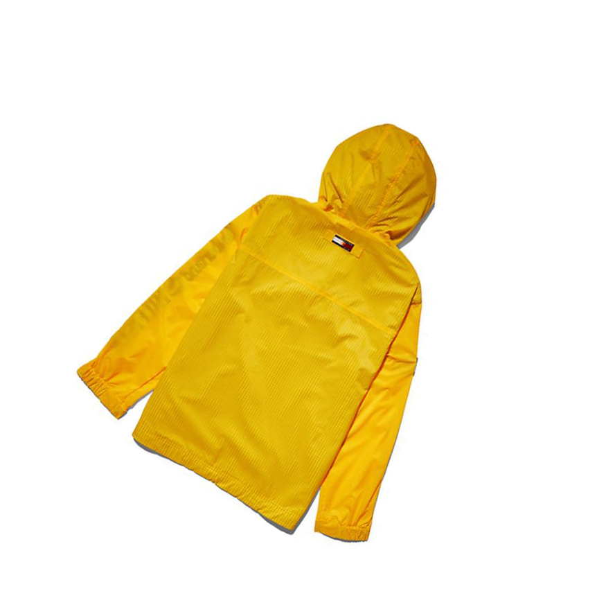 Chaquetas Timberland Tommy Hilfiger x Timberland® Re-Mixed Anorak Hombre Amarillo | ES-ULMKY17