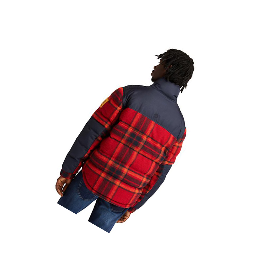 Chaquetas Timberland Welch Mountain Ultimate Puffer Hombre Rojas | ES-IHUKX16