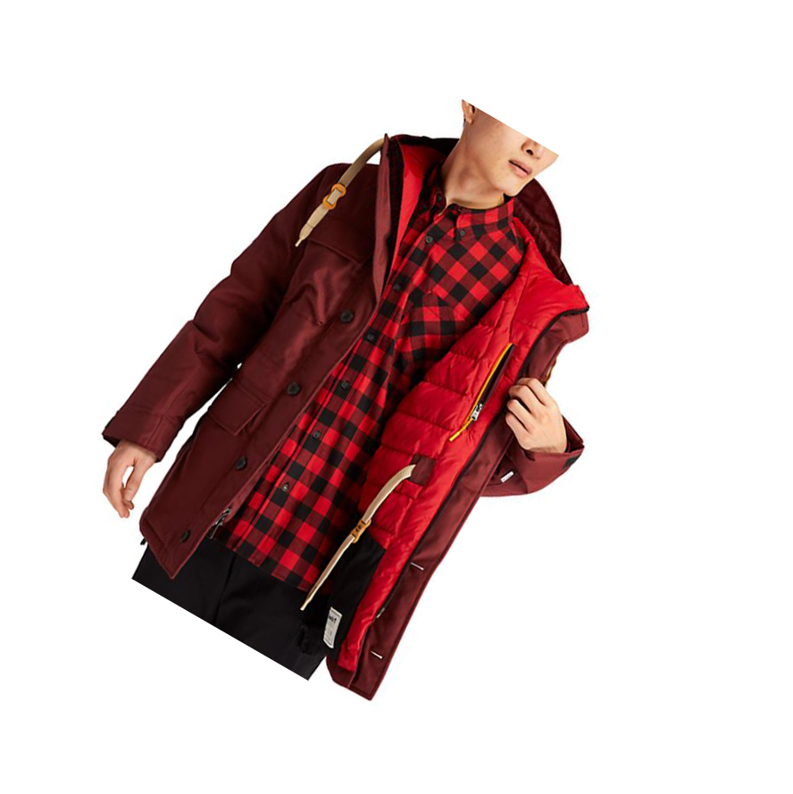 Chaquetas Timberland Wilmington DryVent™ Field Parka Hombre Rojas | ES-HWBDM58