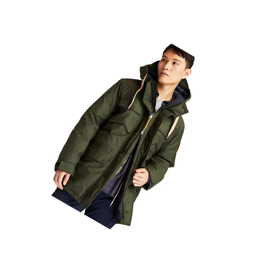 Chaquetas Timberland Wilmington DryVent™ Field Parka Hombre Verde Oscuro | ES-XTZMY41