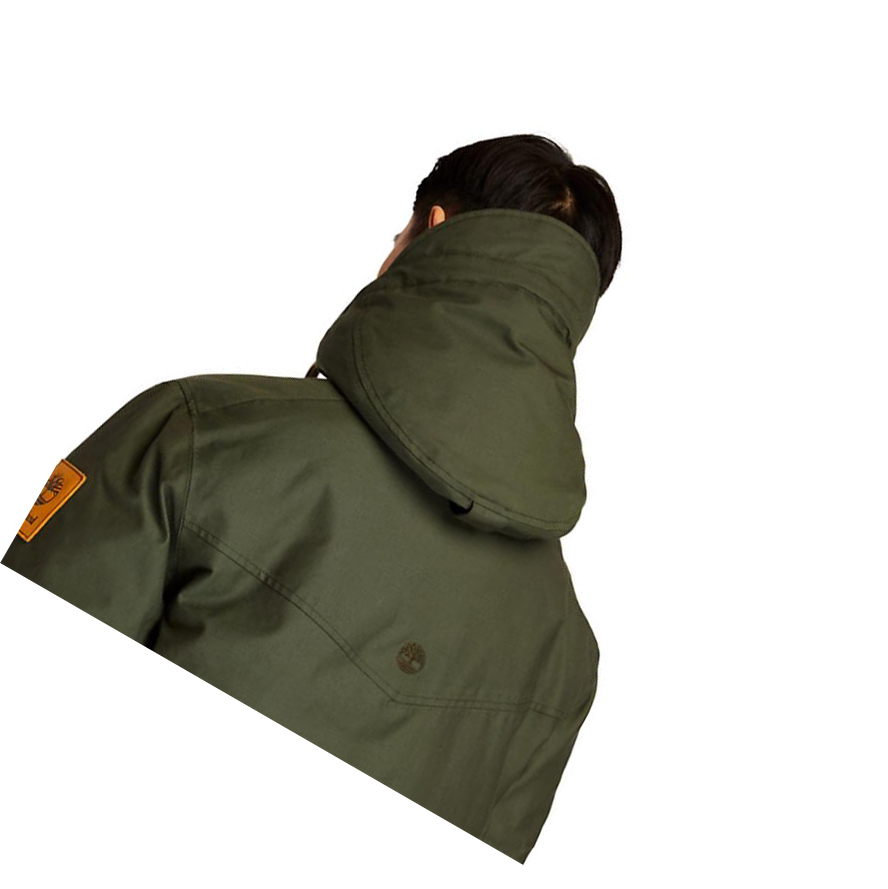 Chaquetas Timberland Wilmington DryVent™ Field Parka Hombre Verde Oscuro | ES-XTZMY41