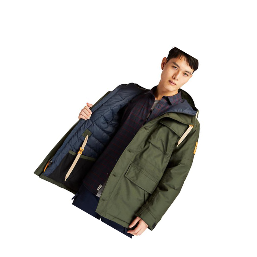 Chaquetas Timberland Wilmington DryVent™ Field Parka Hombre Verde Oscuro | ES-XTZMY41