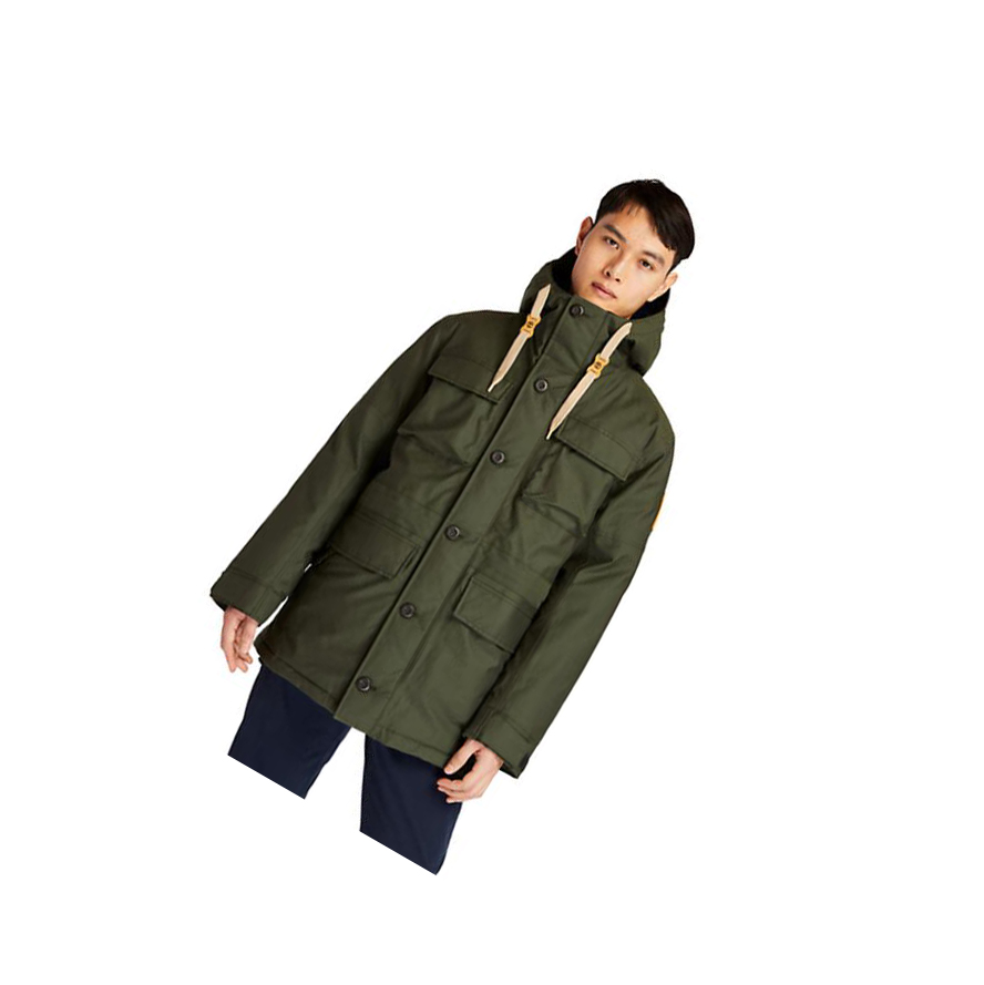 Chaquetas Timberland Wilmington DryVent™ Field Parka Hombre Verde Oscuro | ES-XTZMY41