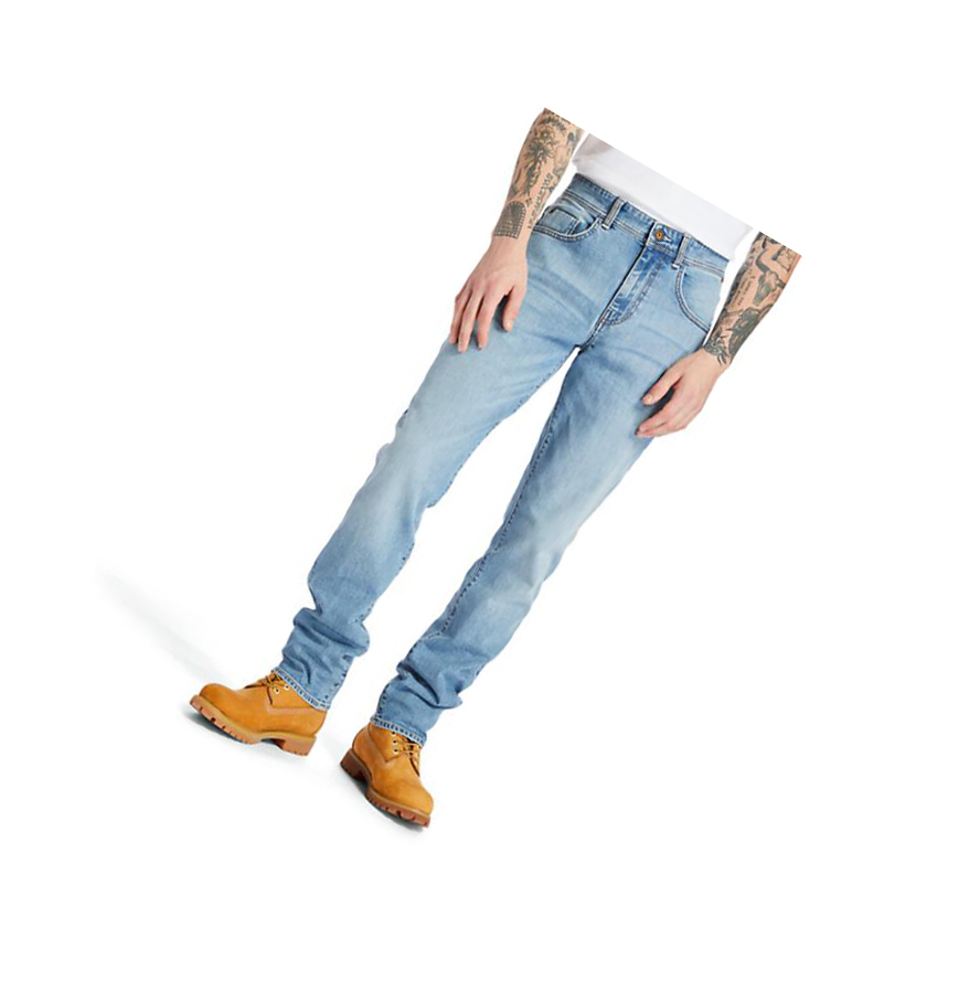 Jeans Timberland Sargent Lake Stretch Hombre Azules Claro | ES-MUXJK14