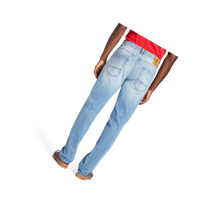 Jeans Timberland Squam Lake Stretch Hombre Azules Claro | ES-LJKIT87