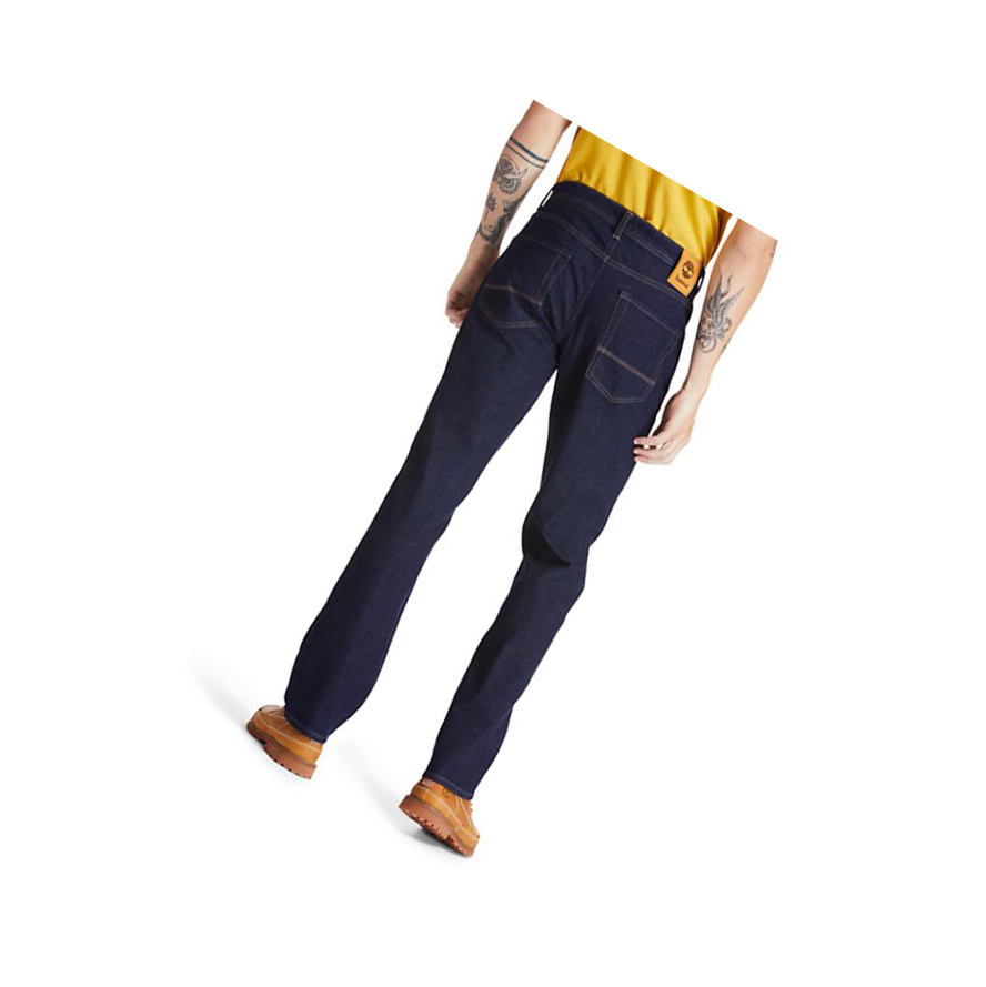 Jeans Timberland Squam Lake Stretch Hombre Indigo | ES-MDXRW81