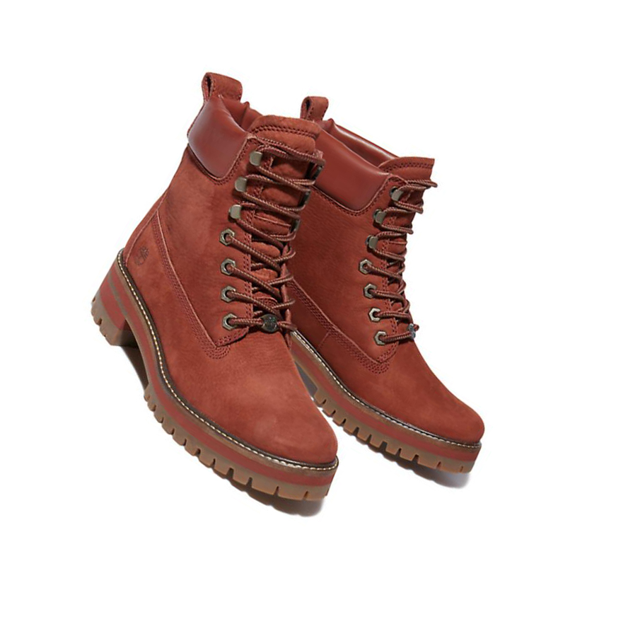 Original 6-inch Boots Timberland Courmayeur Valley Mujer Marrones | ES-BNZRV03