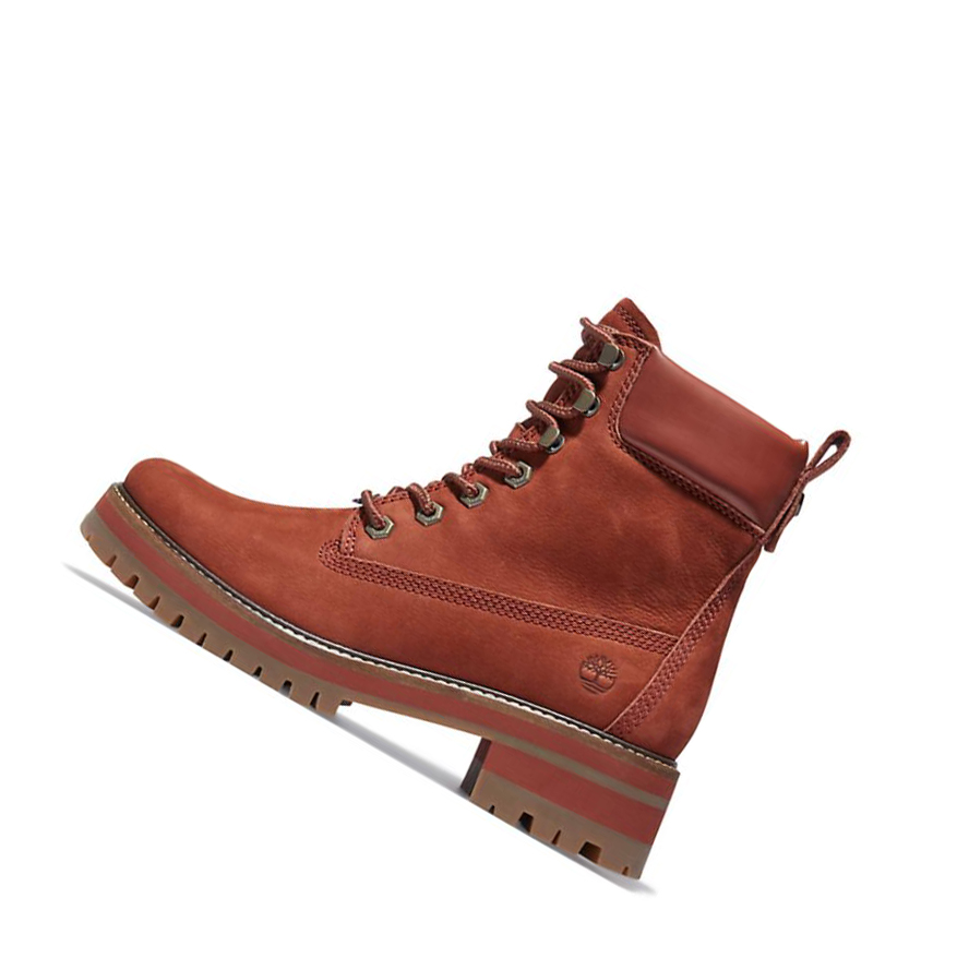 Original 6-inch Boots Timberland Courmayeur Valley Mujer Marrones | ES-BNZRV03