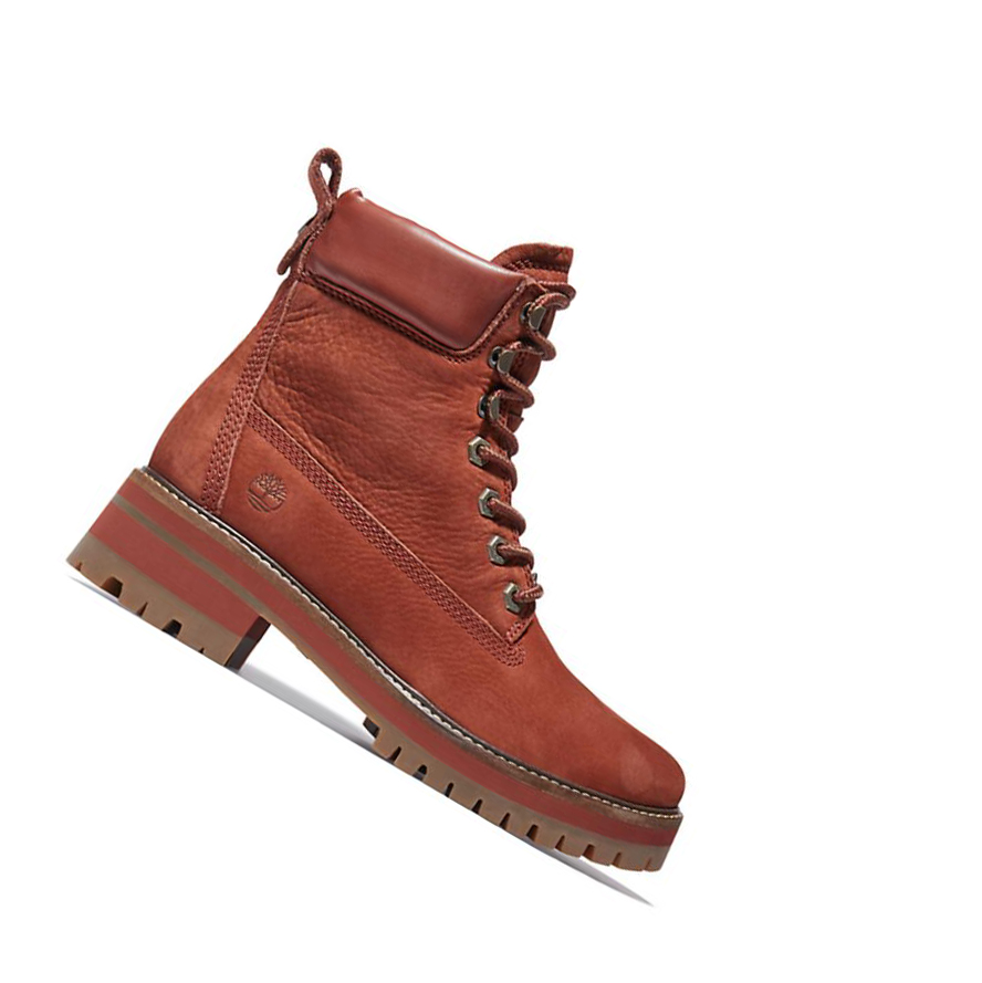 Original 6-inch Boots Timberland Courmayeur Valley Mujer Marrones | ES-BNZRV03