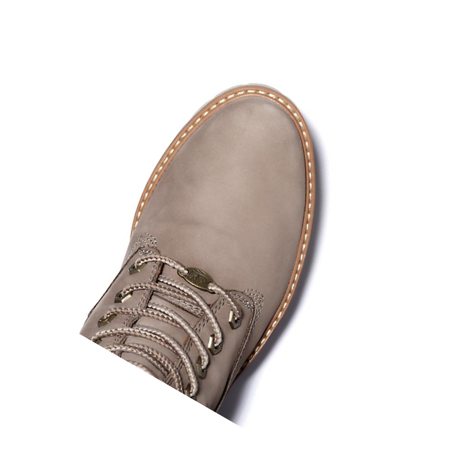 Original 6-inch Boots Timberland Courmayeur Valley Mujer Taupe | ES-KZRMF16