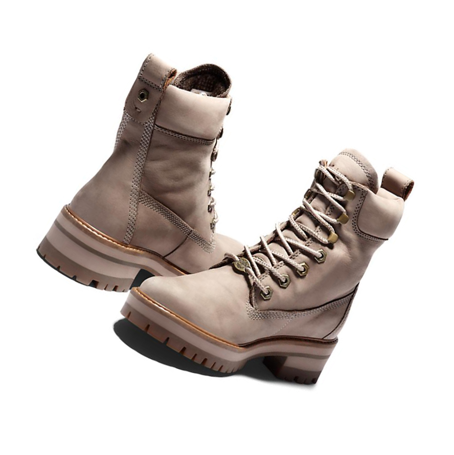 Original 6-inch Boots Timberland Courmayeur Valley Mujer Taupe | ES-KZRMF16