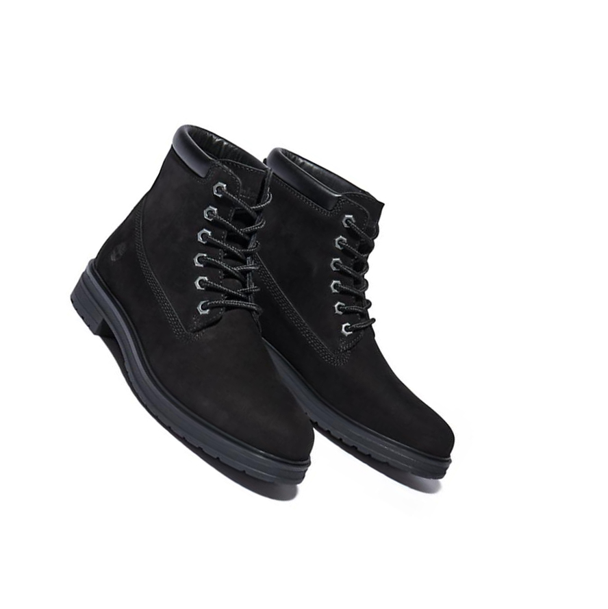 Original 6-inch Boots Timberland Hannover Hill Mujer Negras | ES-JPXVO98