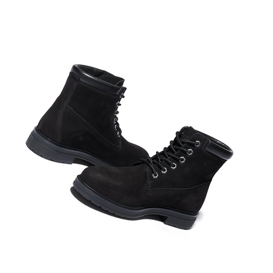 Original 6-inch Boots Timberland Hannover Hill Mujer Negras | ES-JPXVO98