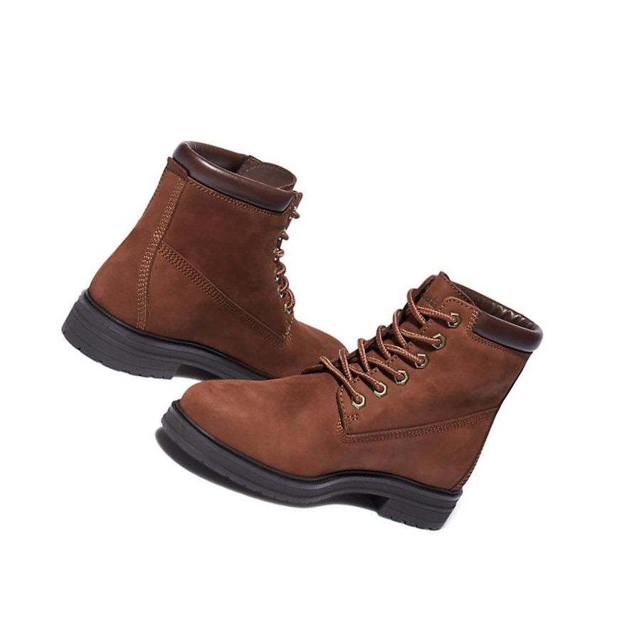 Original 6-inch Boots Timberland Hannover Hill Mujer Marrones Oscuro | ES-LIYWE05