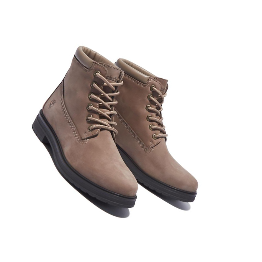 Original 6-inch Boots Timberland Hannover Hill Mujer Gris | ES-MNYGT79