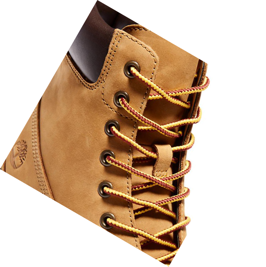 Original 6-inch Boots Timberland Keeley Field Mujer Amarillo | ES-IVSMY16