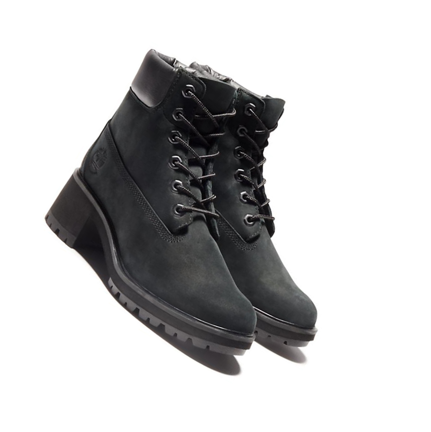 Original 6-inch Boots Timberland Kinsley Mujer Negras | ES-YFETV13