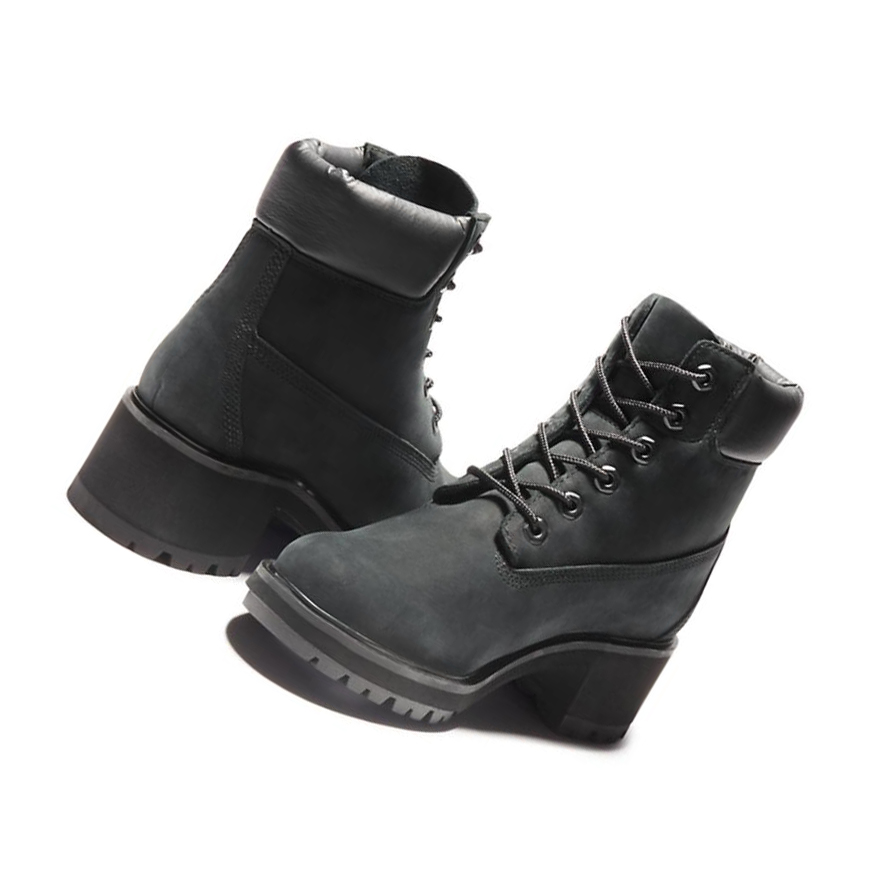 Original 6-inch Boots Timberland Kinsley Mujer Negras | ES-YFETV13