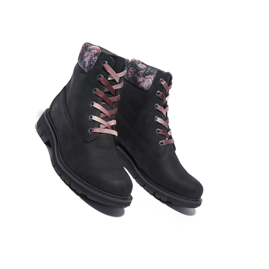 Original 6-inch Boots Timberland Lucia Way Mujer Negras | ES-ITPJW64